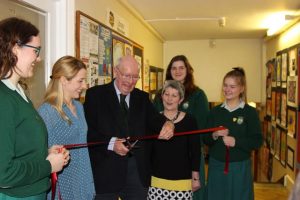 Opening of the newly refurbished library dedicated to Maeve Binchy at Holy Child School in Killiney
